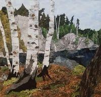 Birches by Chris Alloway