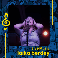 laika berdey will perform at Tunes on the Encore Terrace on Friday August 22, 2025