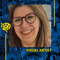Ani Sarian is a visual artist participating in Murals in Motion as part of the Encore Terrace Summer Series