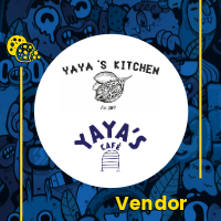Yaya's Kitchen & Cafe is a African and caribbean inspired food vendor participating in Murals in Motion on June 12.