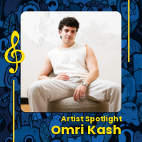 Omri Kash, a solo artist-producer with a close-knit band will join us at Tails & Tunes on July 17 to  and keep guests bopping with memorable, catchy and undeniably danceable music.