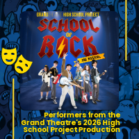 Performers from the Grand Theatre's High School Project Production "School of Rock" will perform a pop up preview of their show at Class Act on August 21 on the Encore Terrace 