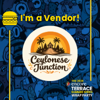 Ceylonese Junction, a local Sri Lankan eatery serving authentic street food like hoppers and kottu will join us on the Terrace on September 18