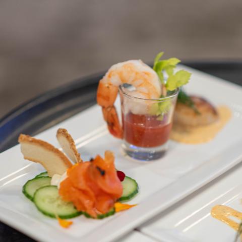 Seafood Trio Appetizer