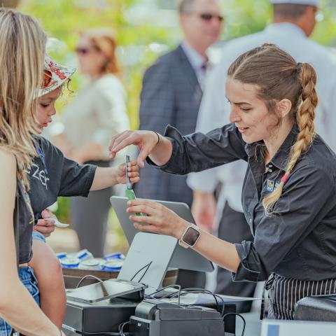 Enjoy some cold treats on a warm day at Tunes on the Encore Terrace
