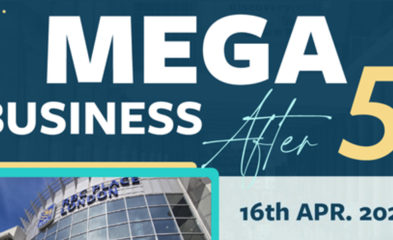 Mega business after 5 presented by London Chamber of Commerce and RBC Place London on April 16, 2026 at the King Street Ballroom.