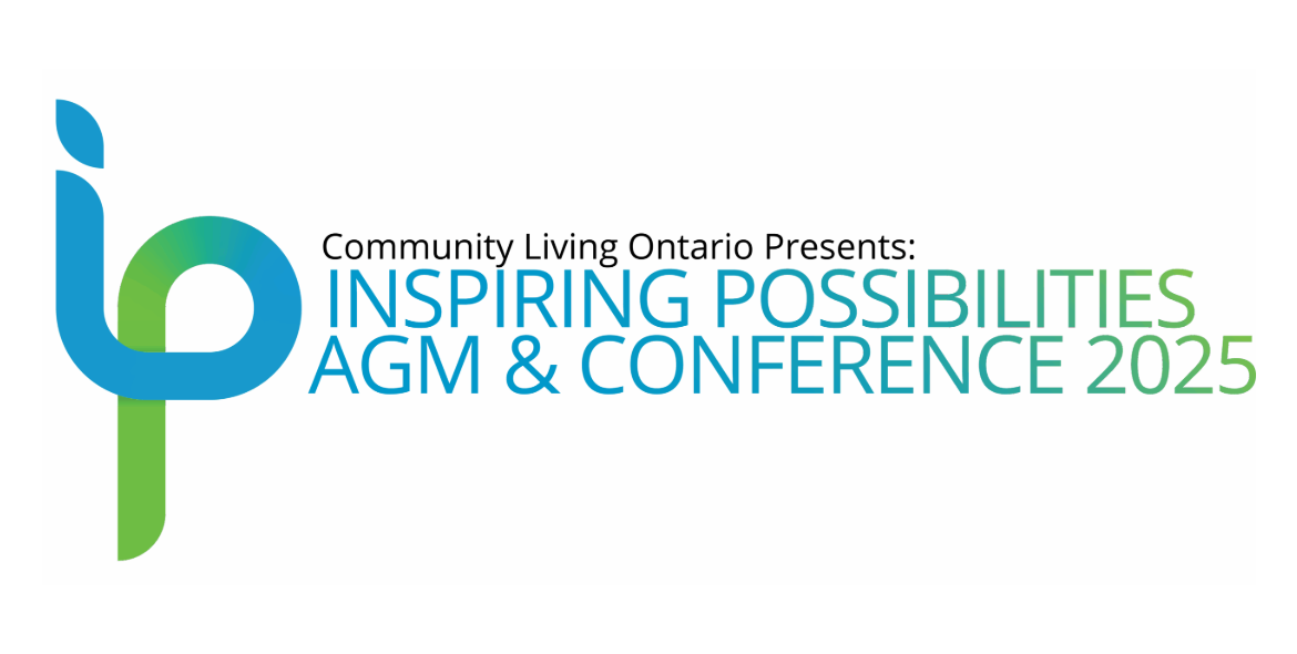 Inspiring Possibilities AGM & Conference 2025 logo in blue and green