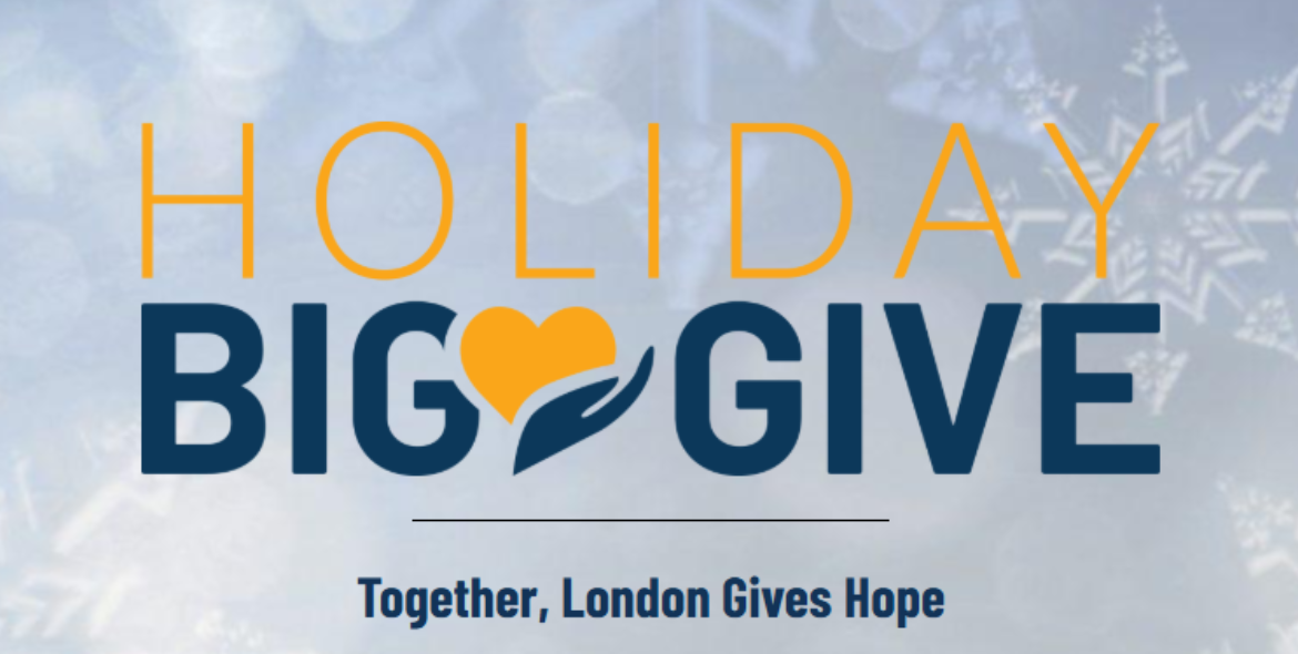Holiday big give. Together London gives hope