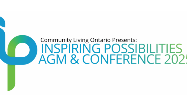 Inspiring Possibilities AGM & Conference 2025 logo in blue and green