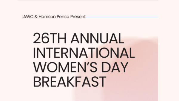 Harrison Pensa LLP presents the 26th annual International women's day breakfast