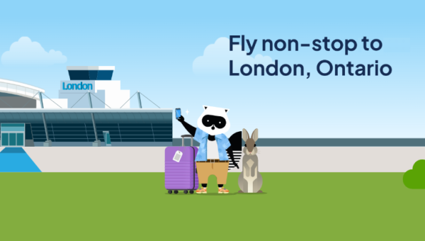 Porter Airlines announces new domestic routes from London to 5 Canadian cities